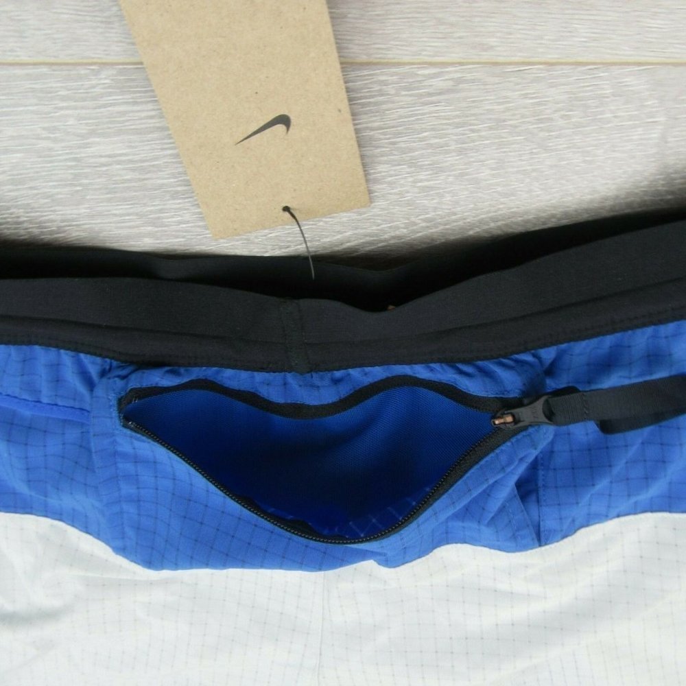 Nike Flex Stride 5" Mens Trail Running Shorts Size XL Blue Grey NEW - Picture 8 of 12